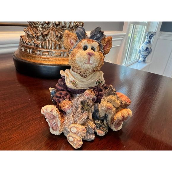 Boyds Bears The Purrstone Collection "Maddy Purrkins with Puddytat" 1999 NIB - Picture 4 of 8